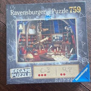 NWT Ravensburger 759 piece Escape Puzzle – Mystical Study Scene